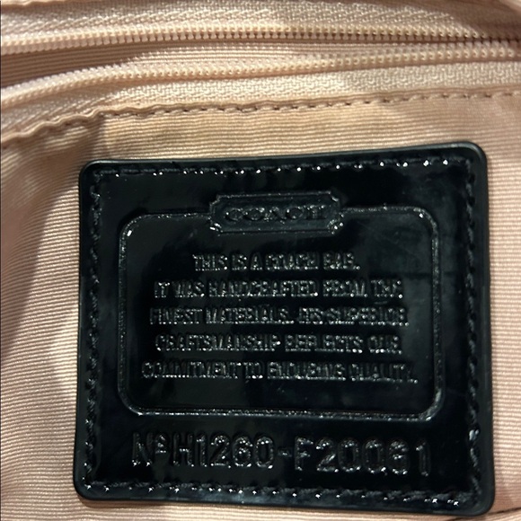 Coach Shoulder Bag in black and brown - Picture 3 of 6